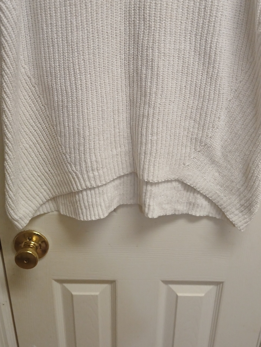 ​Liz Claiborne White V-Neck Knit Sleeveless Tank Top Sweater XL - Picture 5 of 11